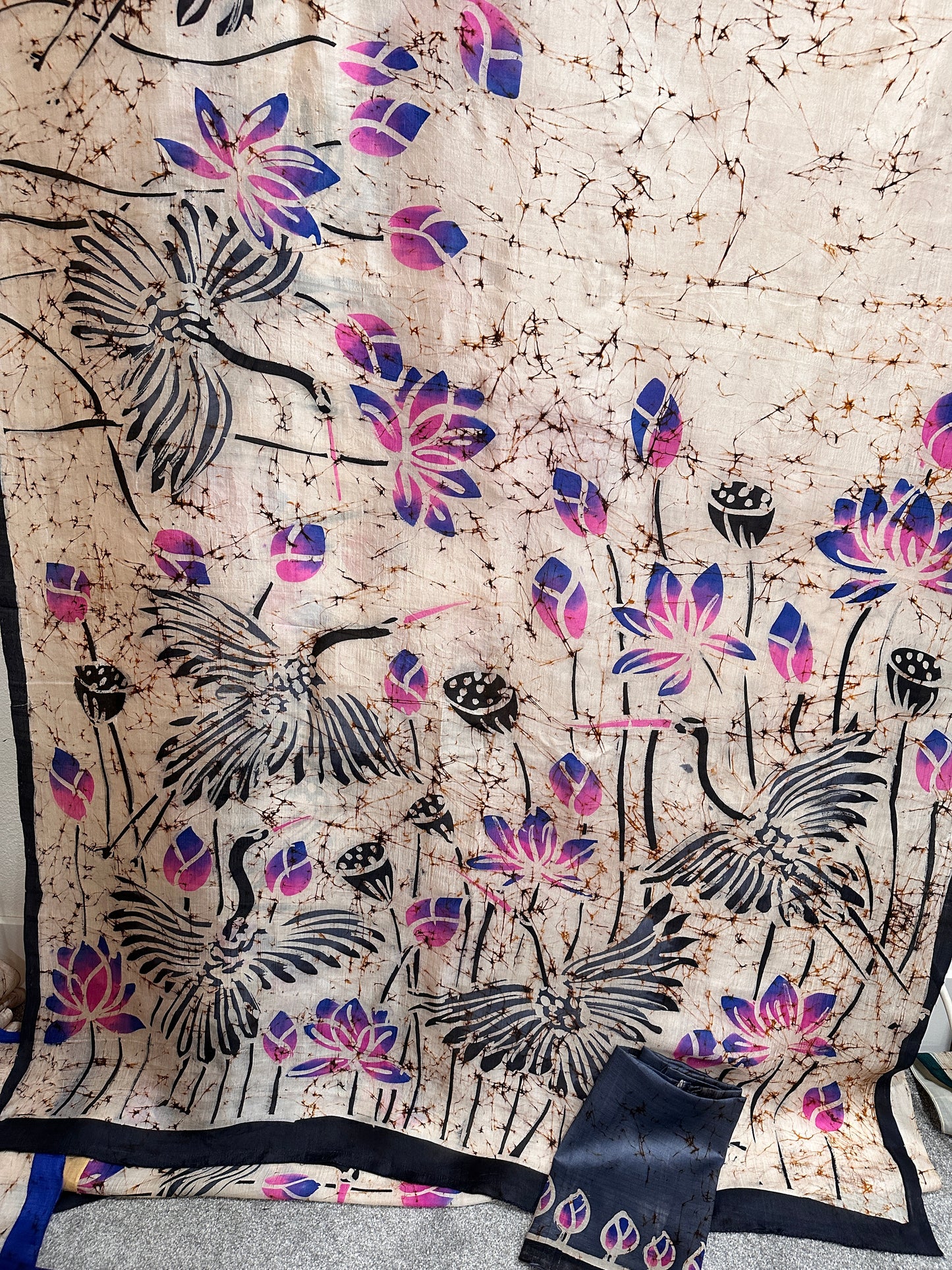 Batik - With hand painted birds