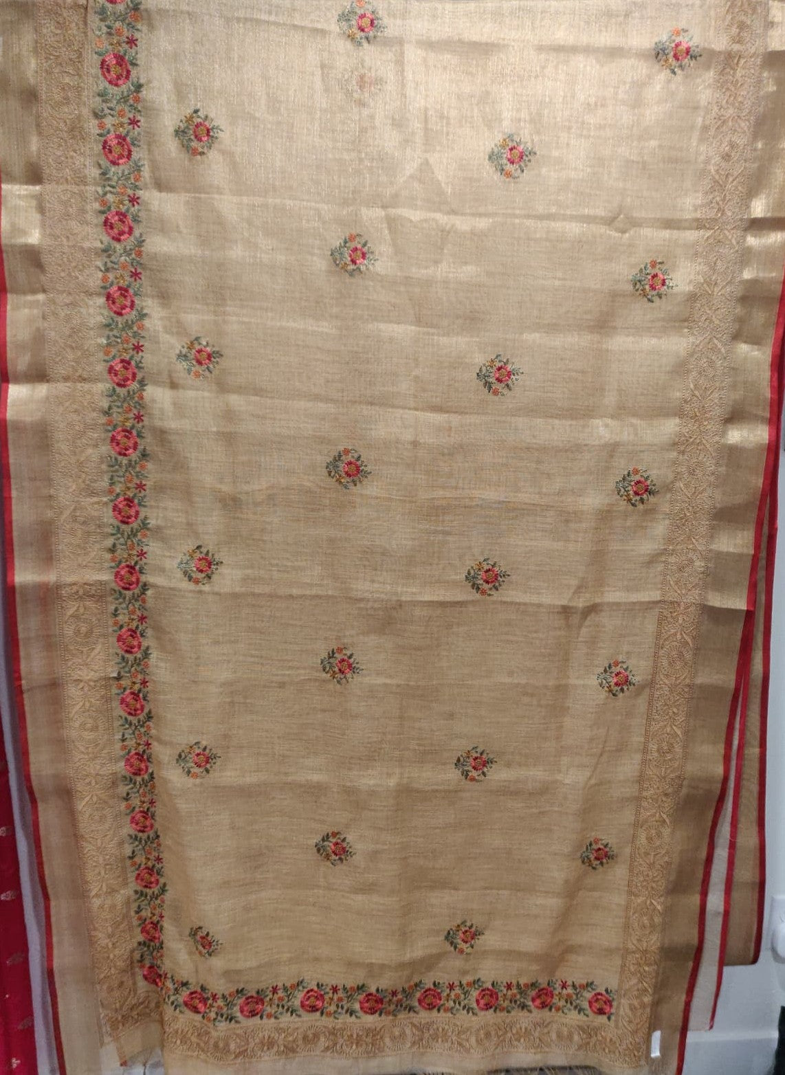 Tissue Linen with Kashide