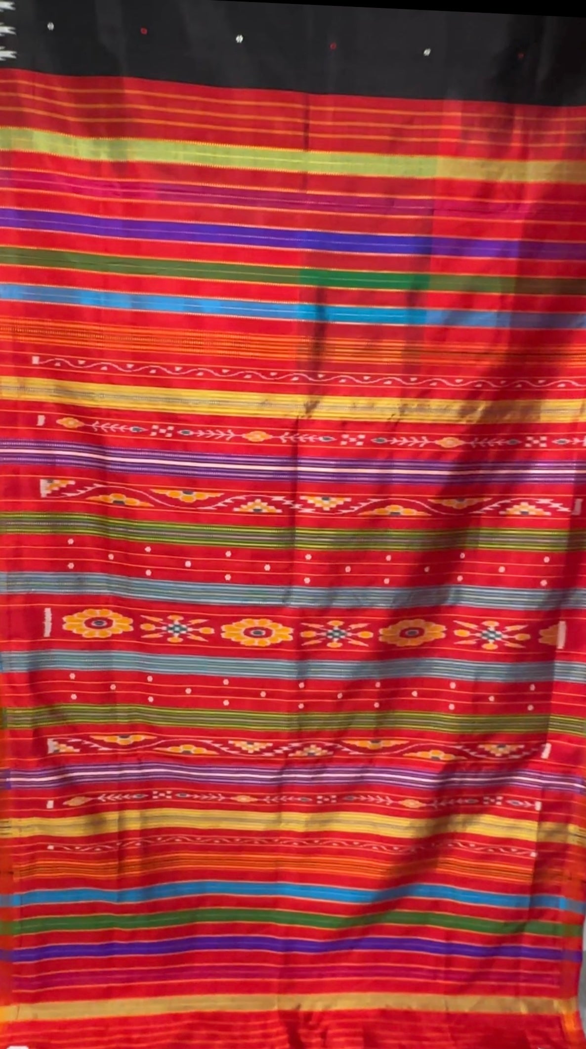 Berhampuri Double Palla Black