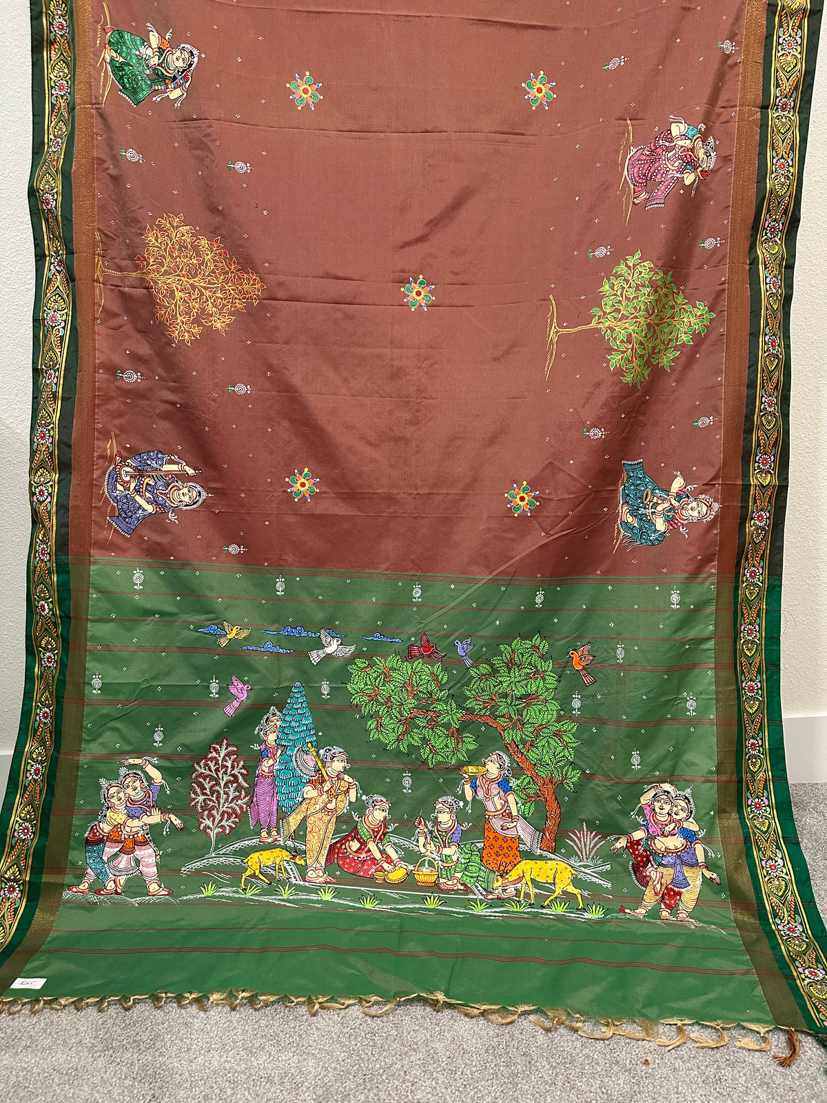 Pattachitra Saree - Sakhi Shringar