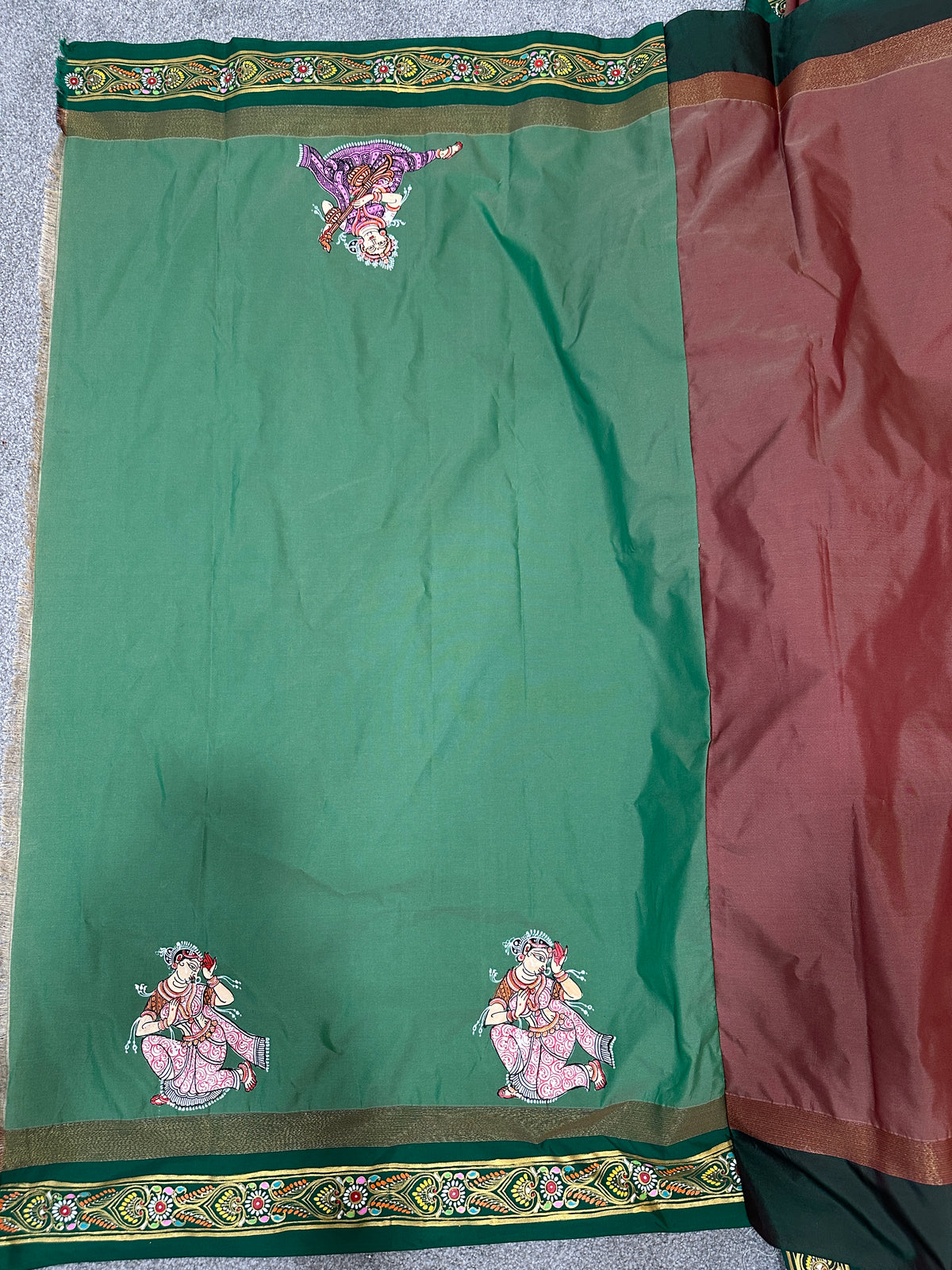 Pattachitra Saree - Sakhi Shringar