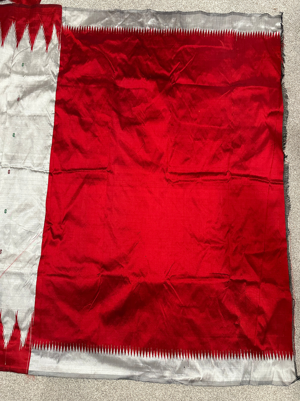 Berhampuri Double Palla Steel Grey