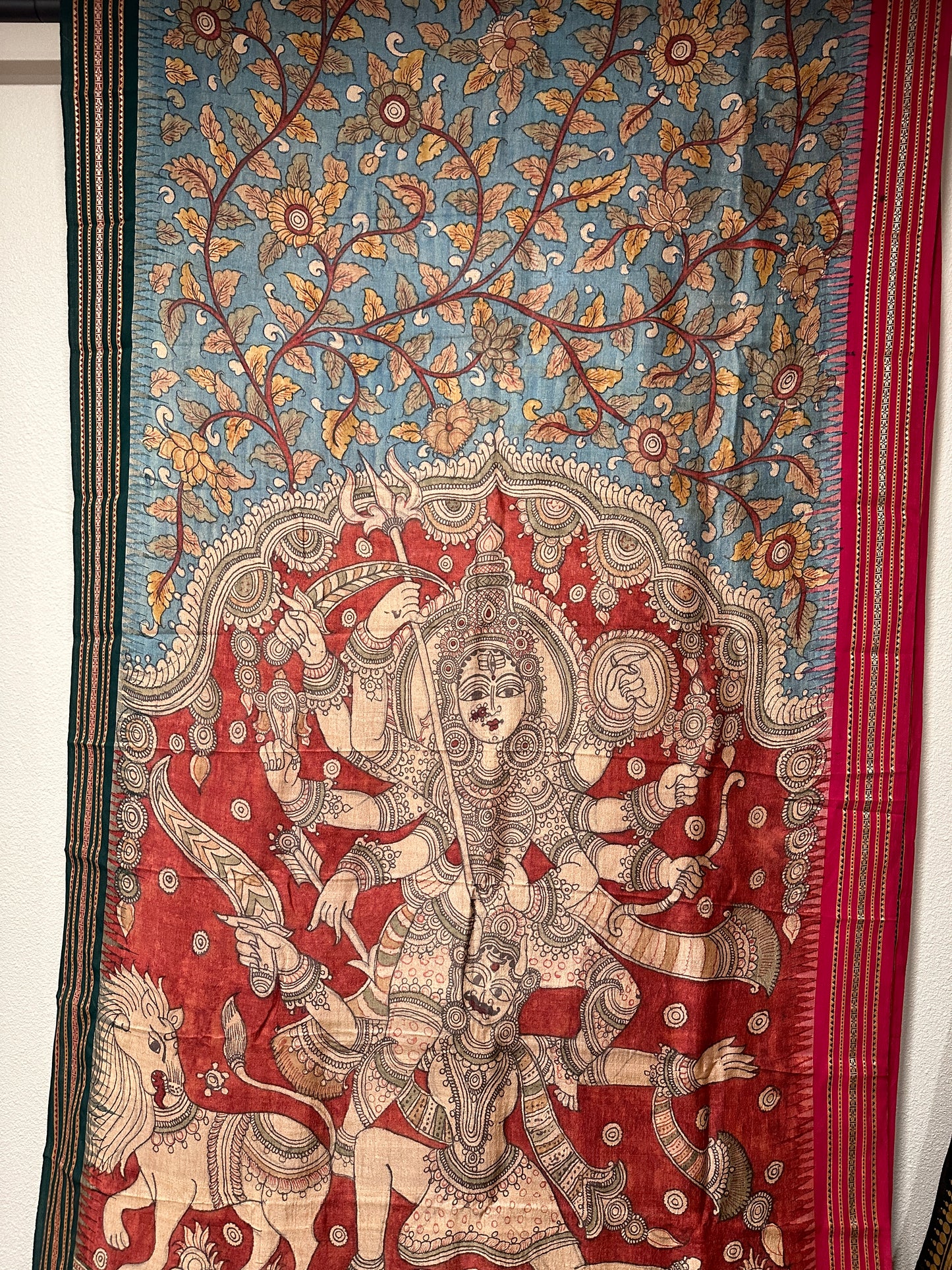 Kalamkari Sarees - Durga