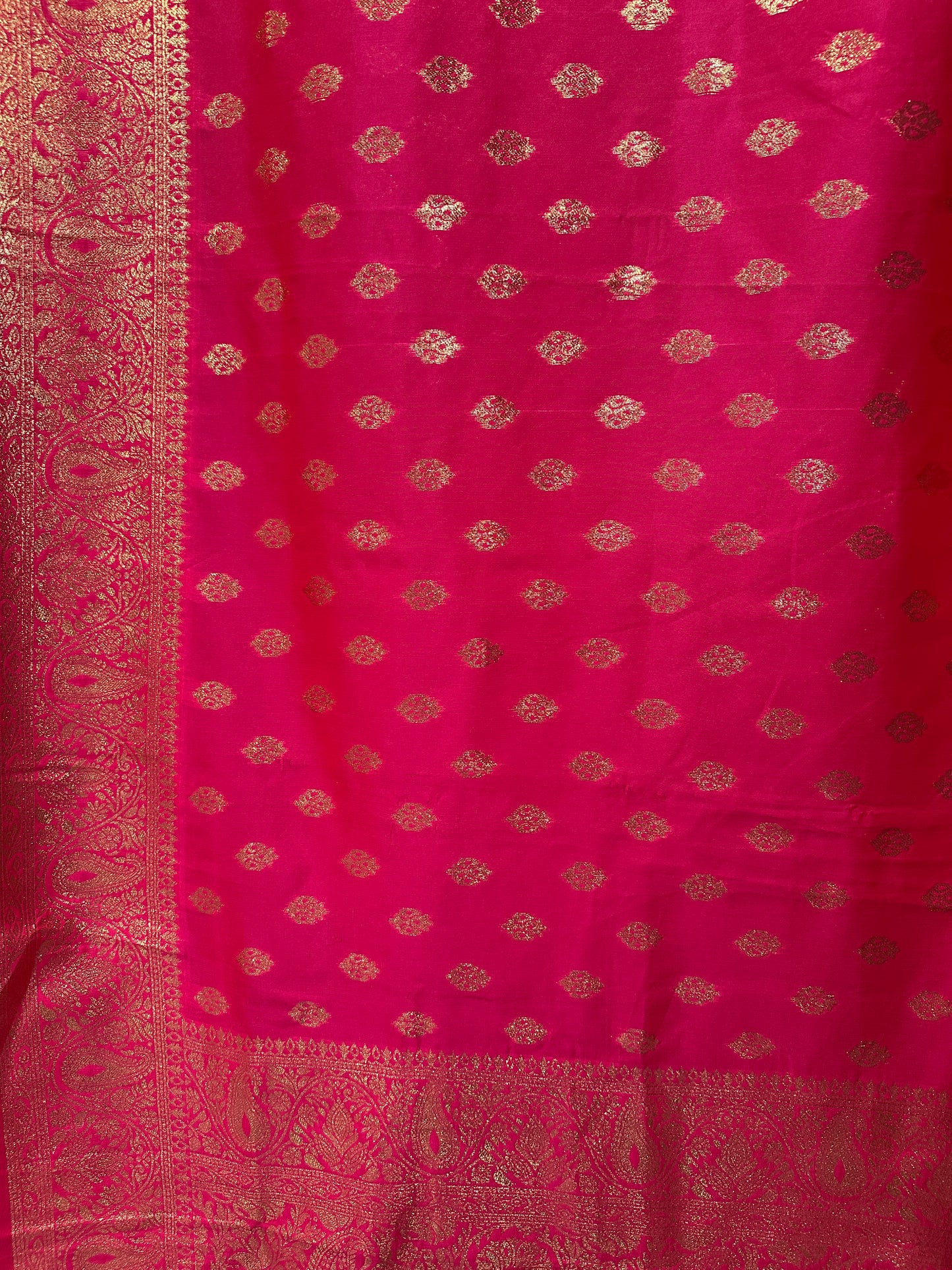 Soft Silk Benarasi Saree - Red