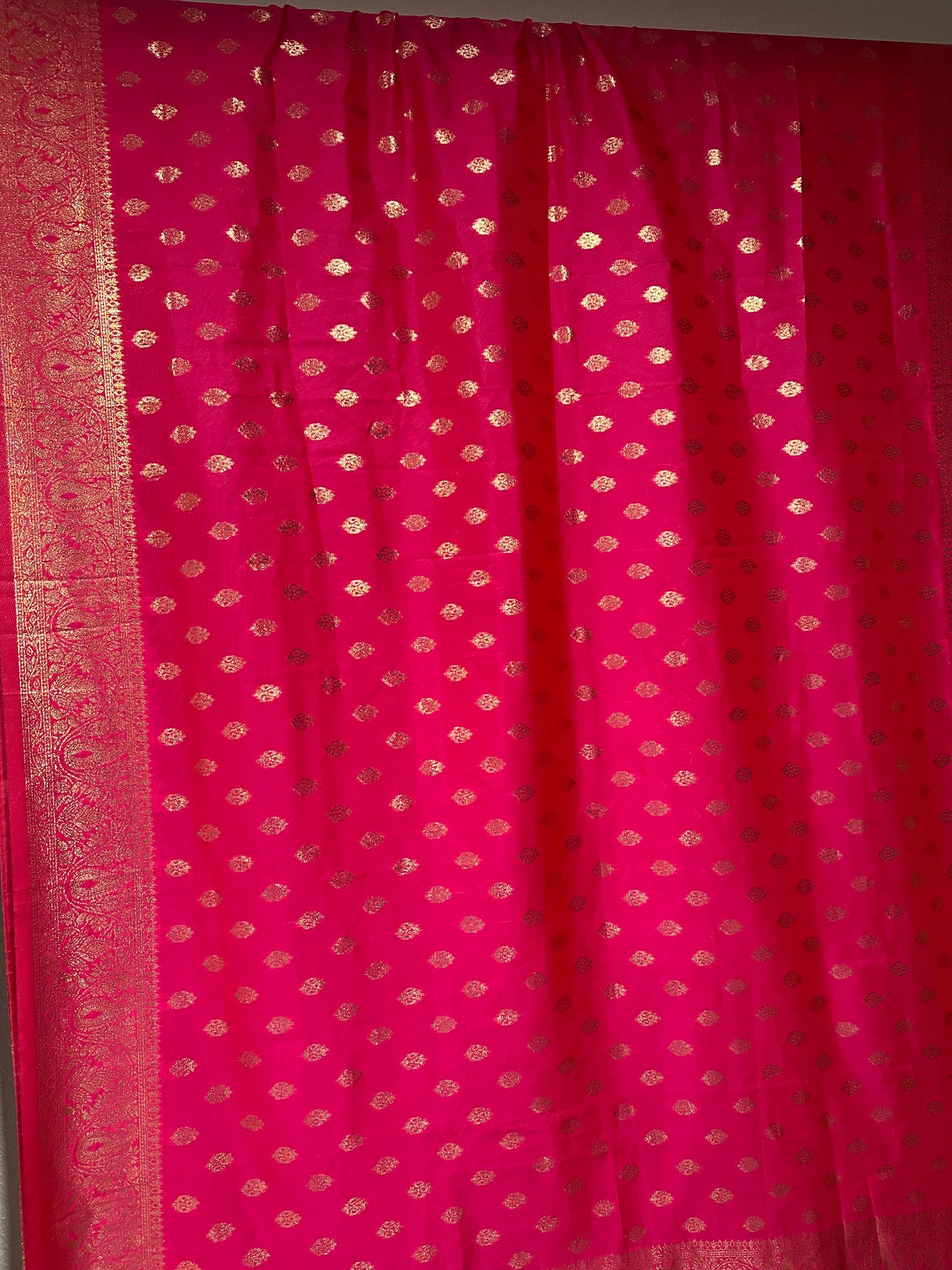 Soft Silk Benarasi Saree - Red