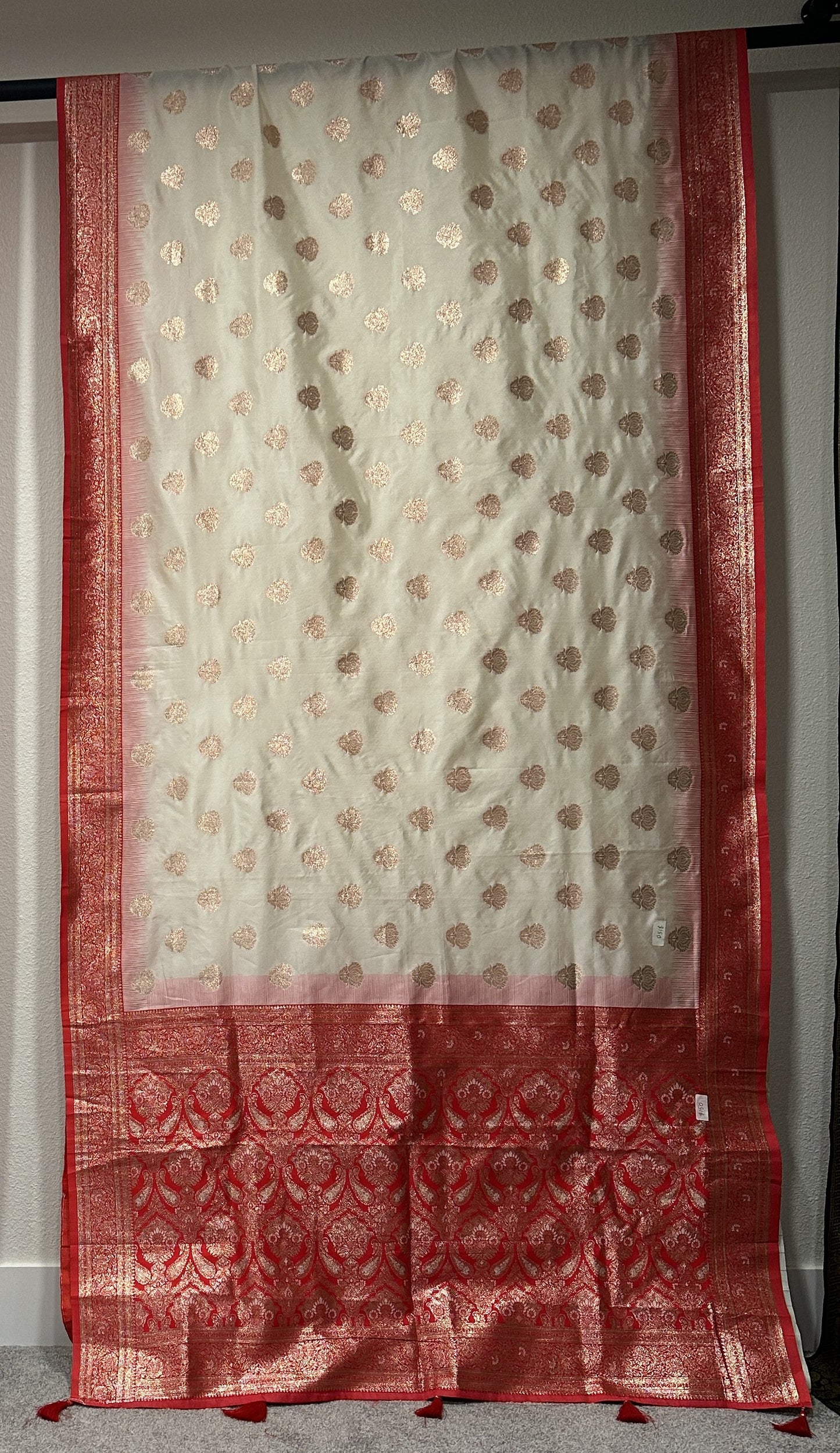 Benarasi Saree  - Cream