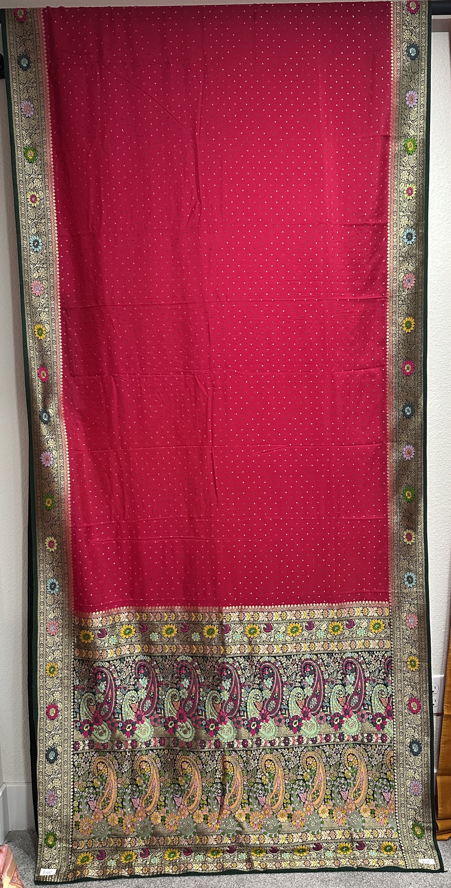 Pure Silk Sarees  - Rani Pink