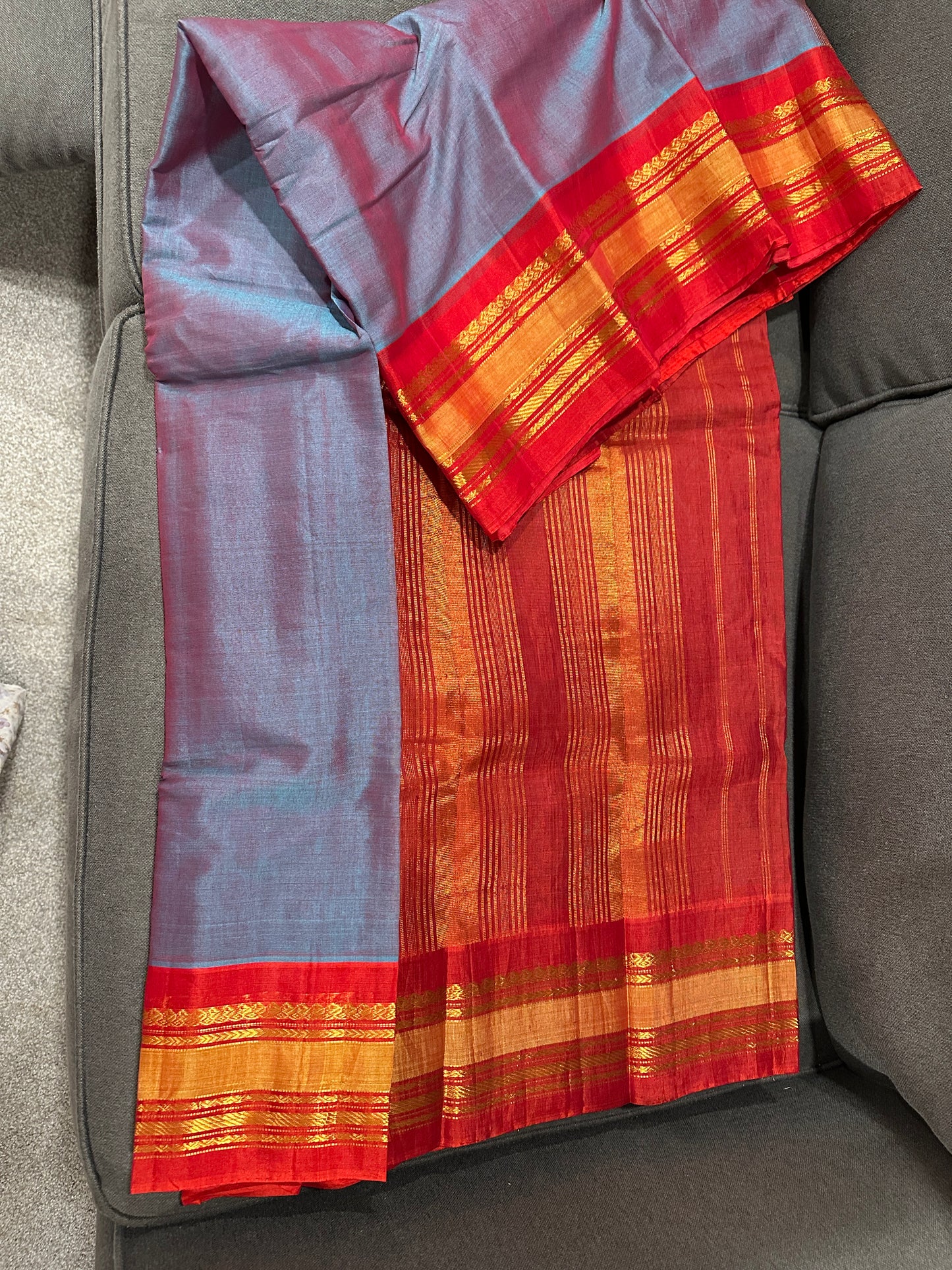 Gadwal SICO - Metallic Blue Grey