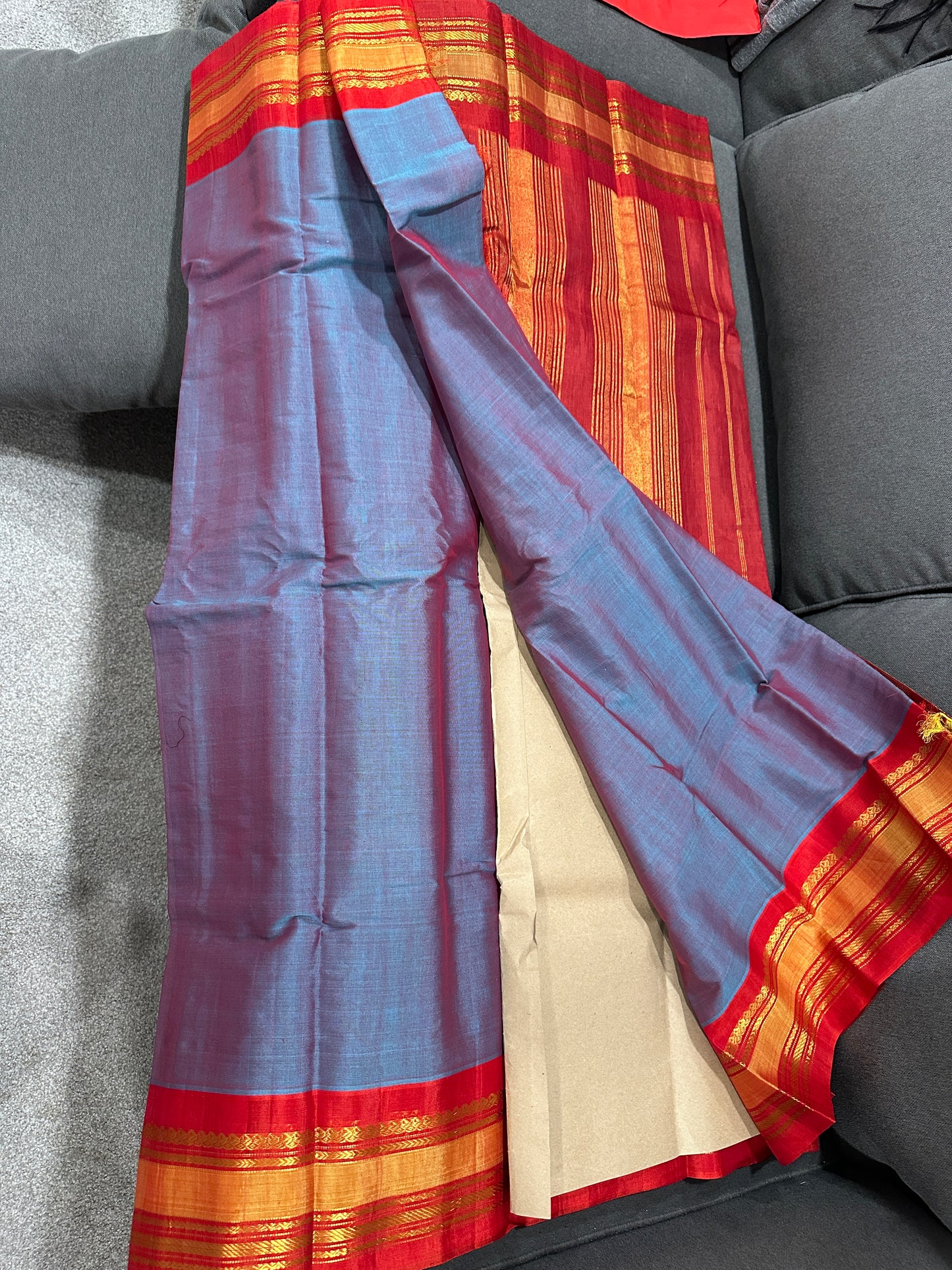 Gadwal SICO - Metallic Blue Grey