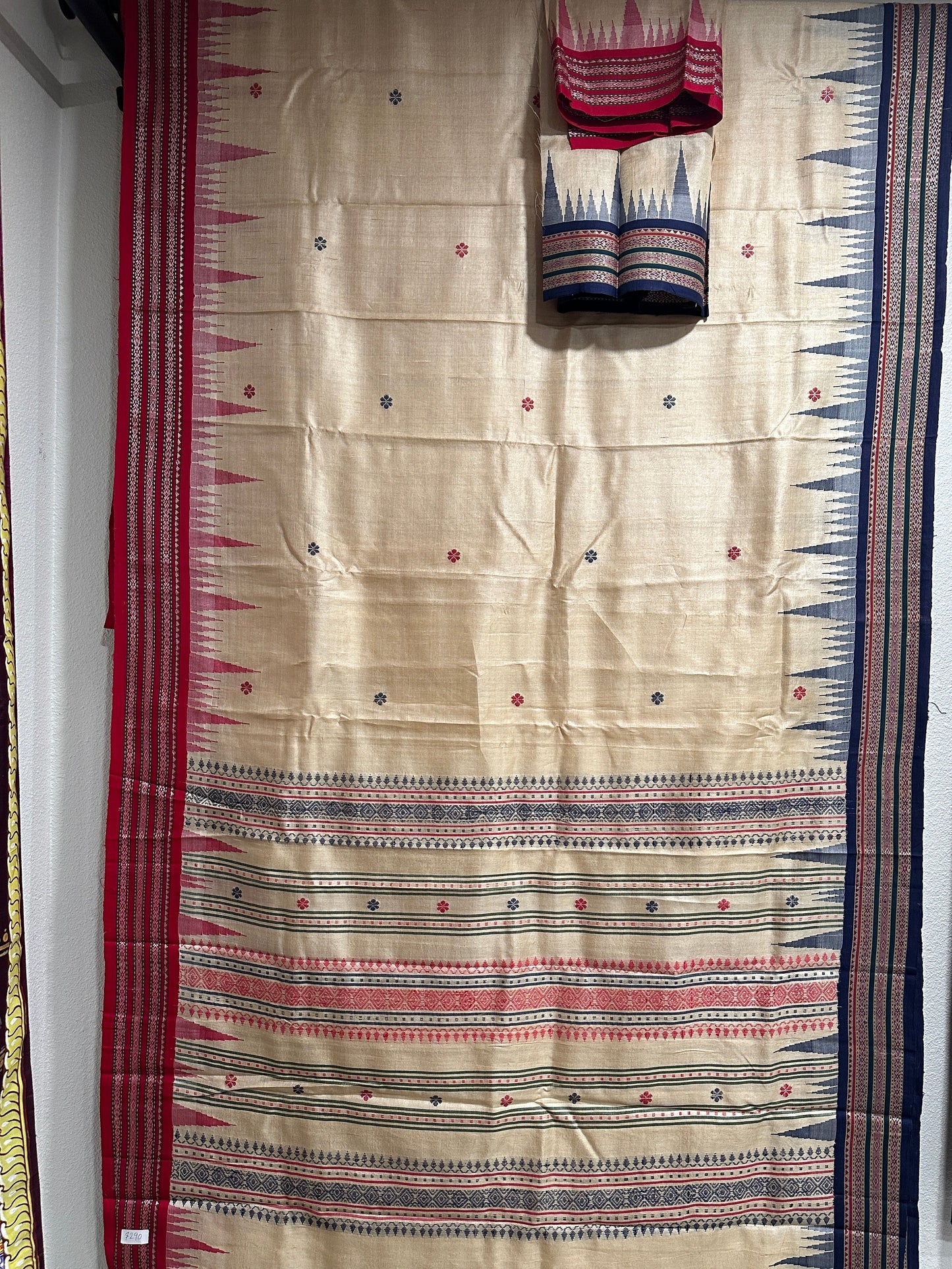 Vidarbha Tussar with Karvati Kinar and Minakari Booties