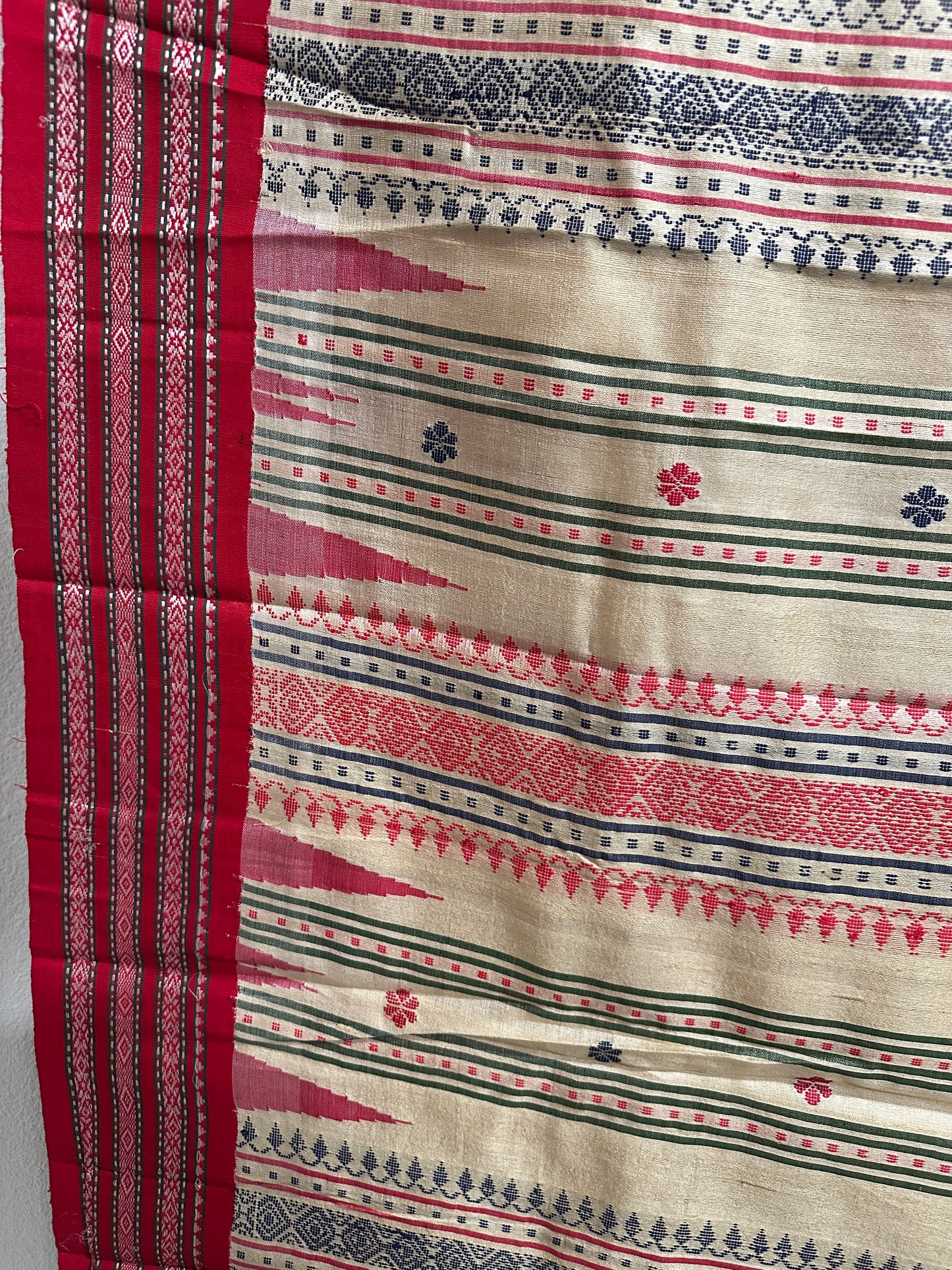 Vidarbha Tussar with Karvati Kinar and Minakari Booties