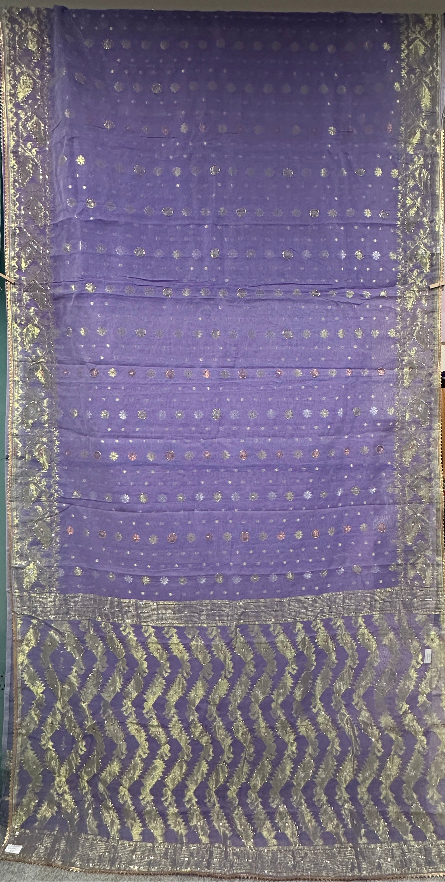 Cut Dana Dhakai in Lavender Color