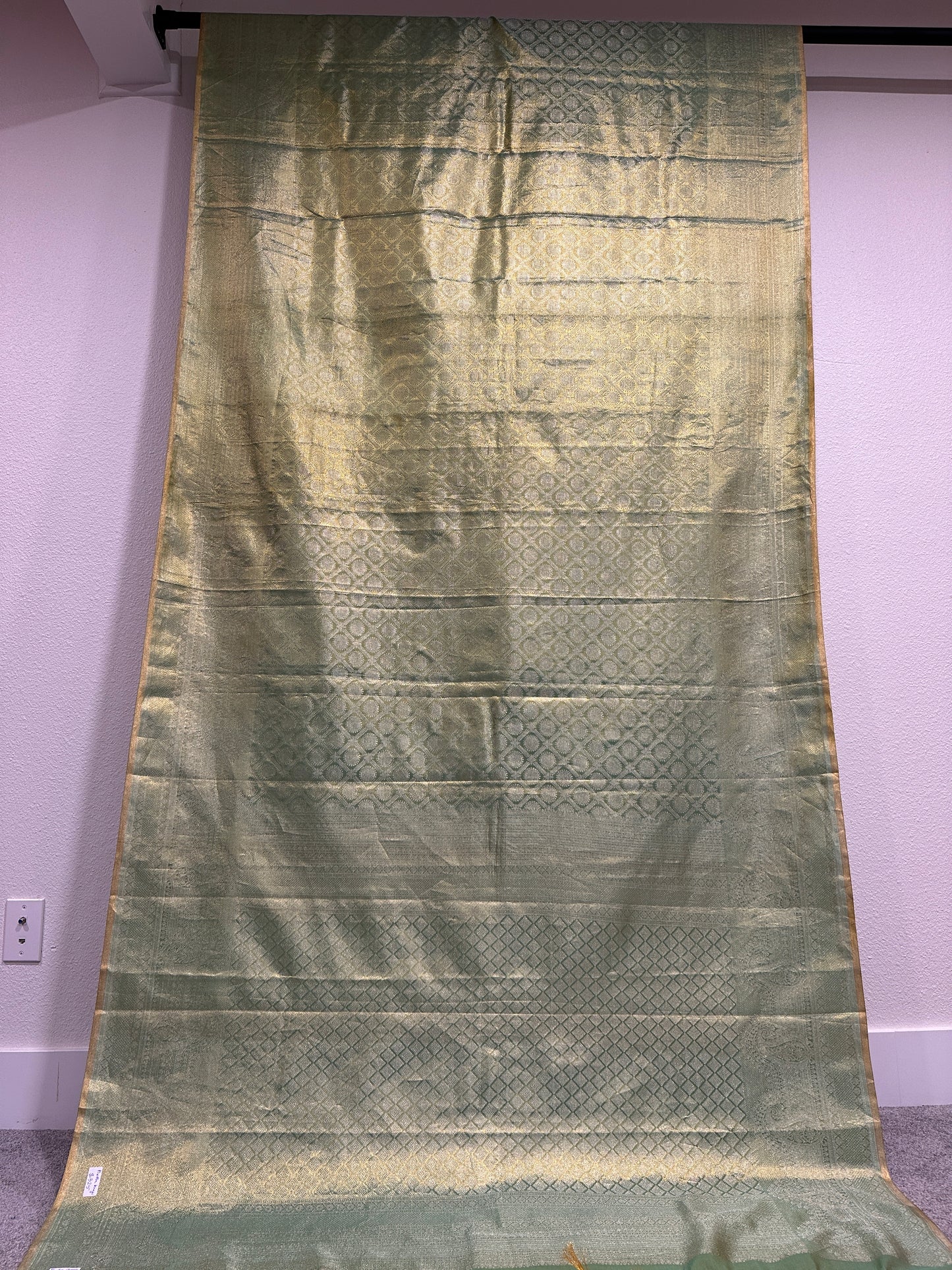 Kanjivaram Saree - Piesta Green