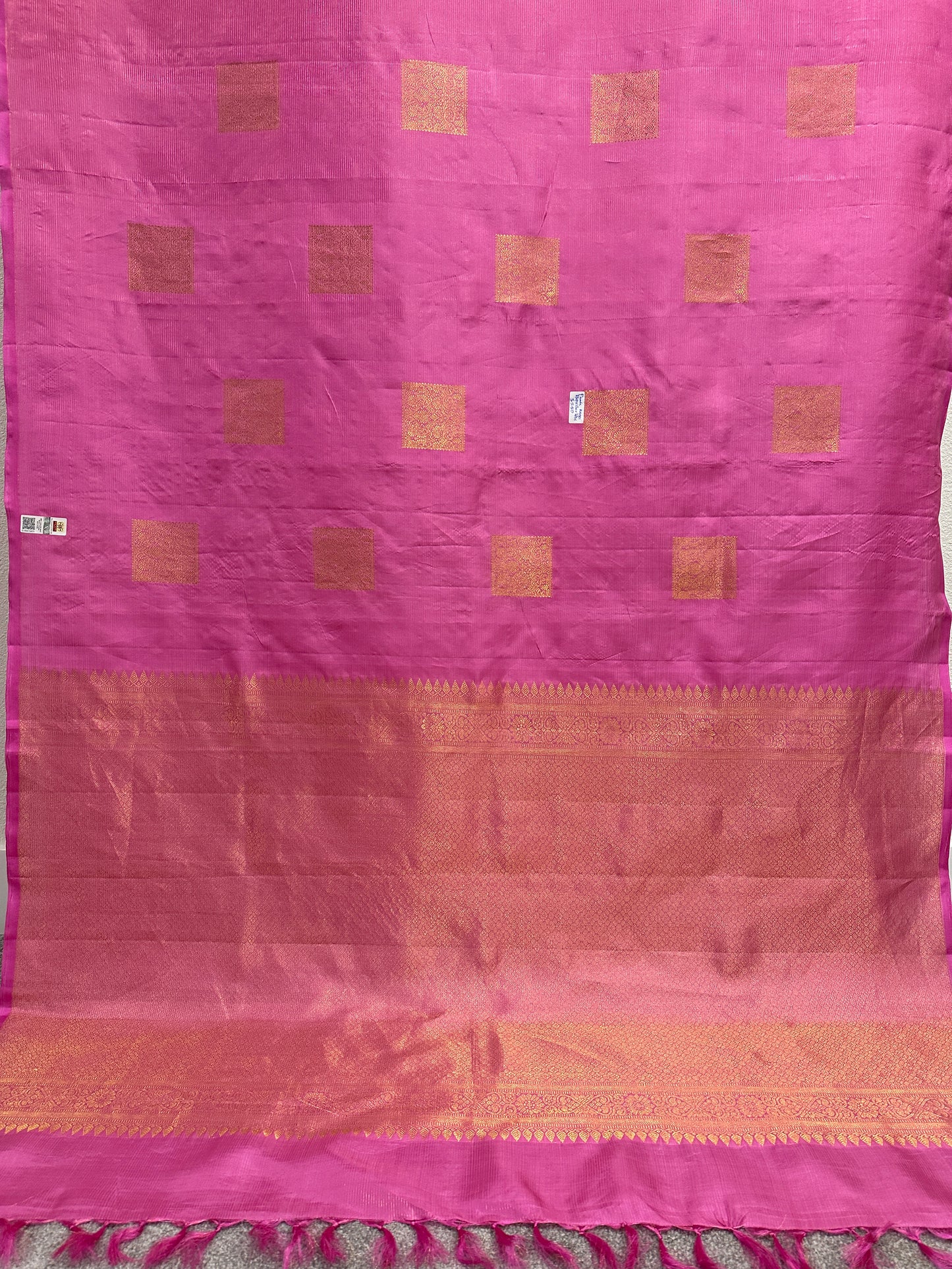 Kanjivaram Saree - Pink