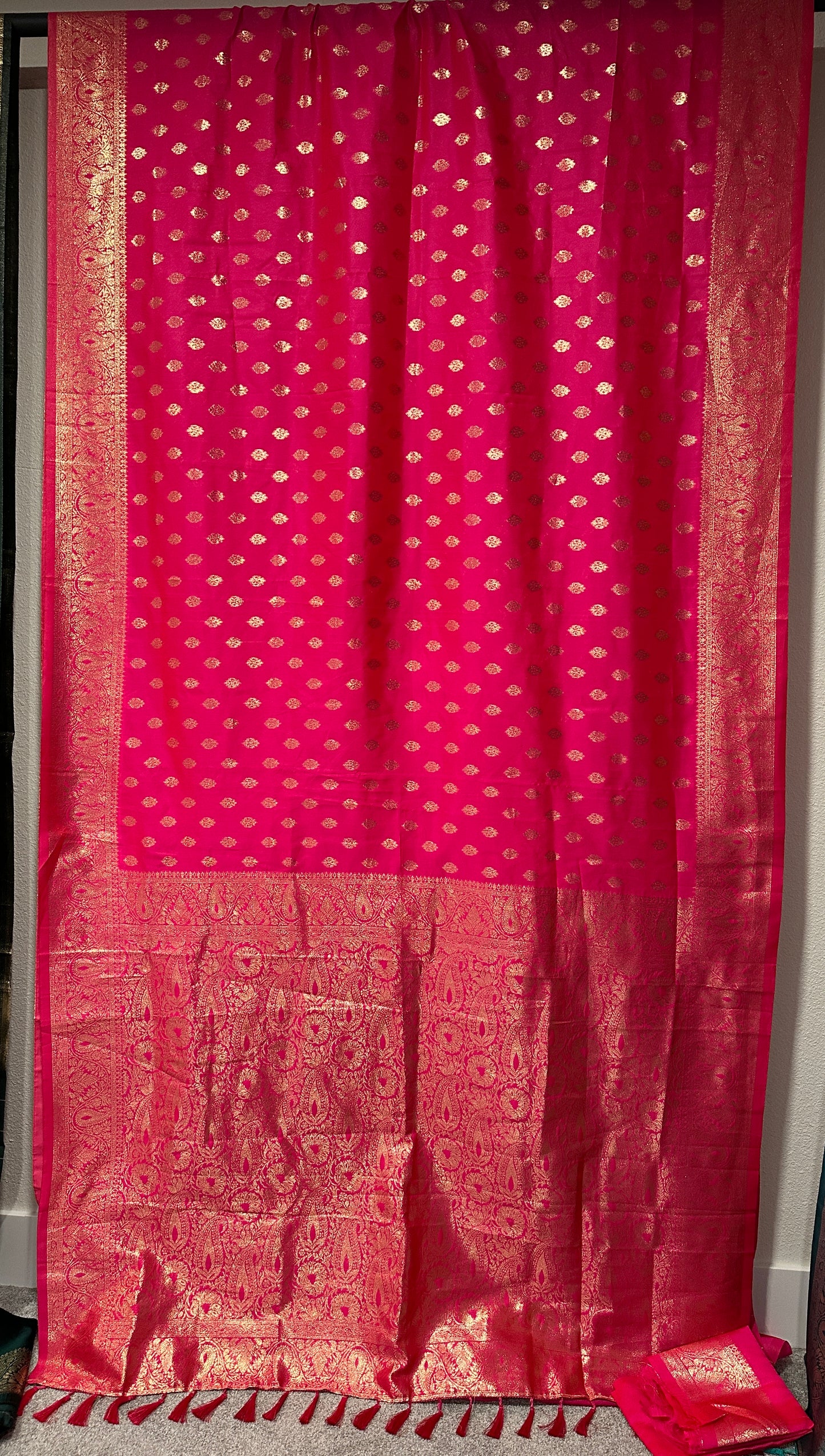 Soft Silk Benarasi Saree - Red