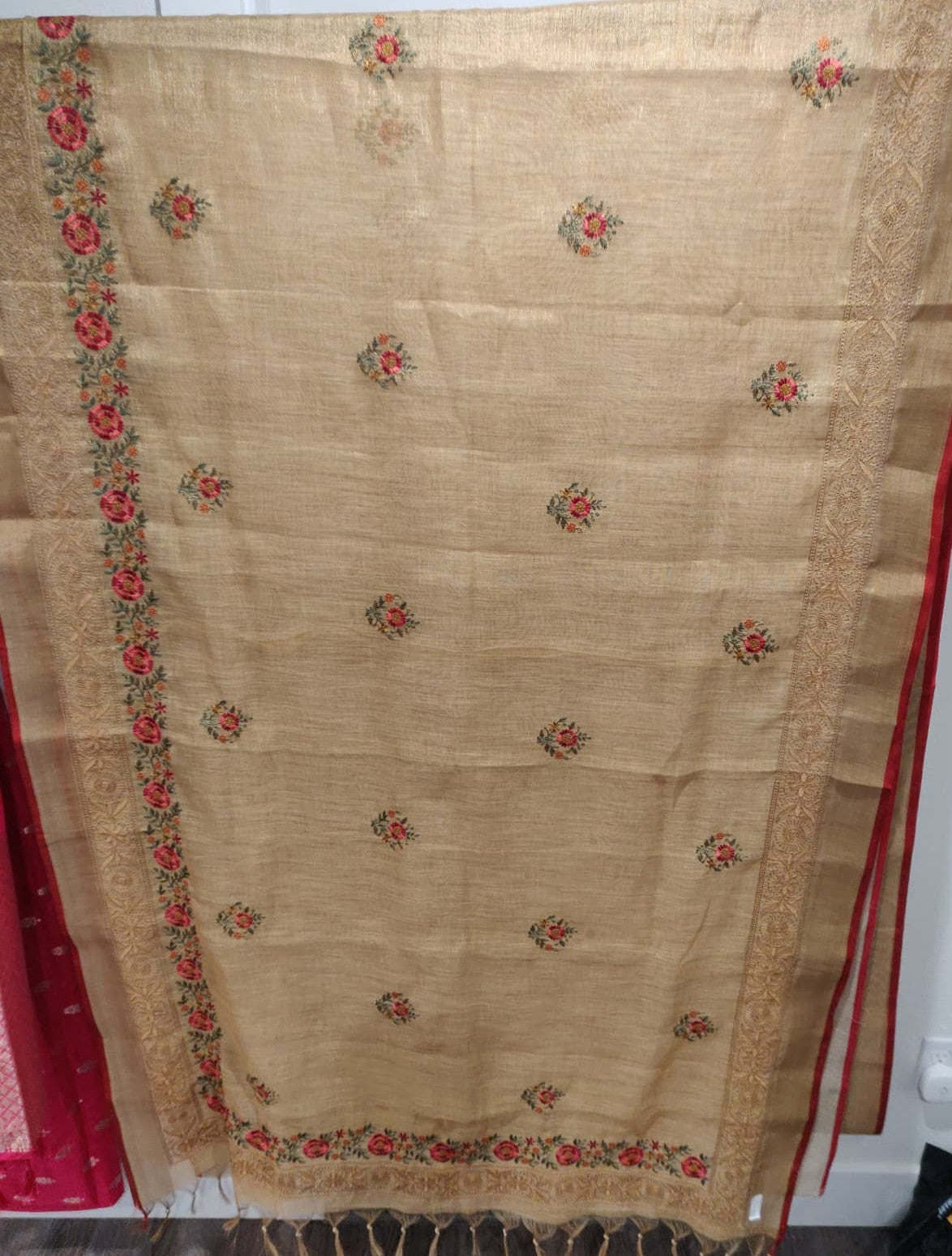 Tissue Linen with Kashide