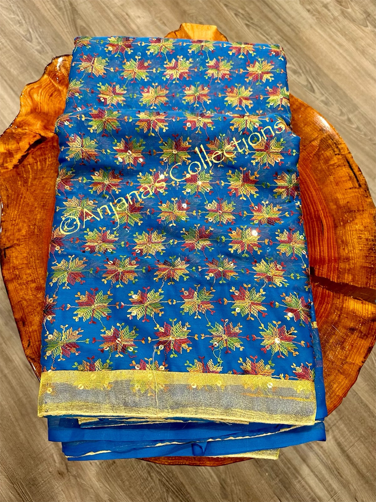 Phulkari Saree